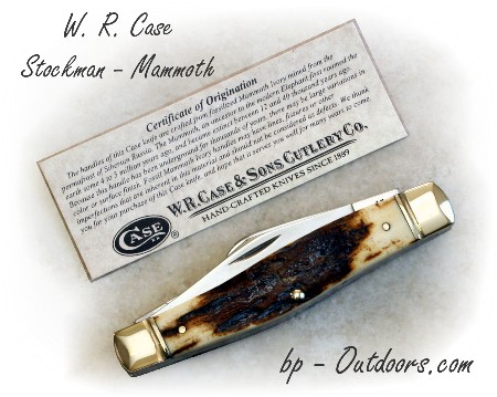 CA9264 Case Knives Mammoth Moose - learn more about WR Case collector knives.