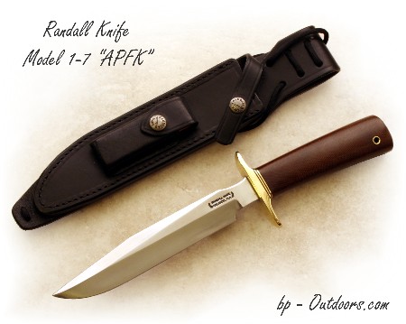Randall Knife Model 1-7 Brown Micarta