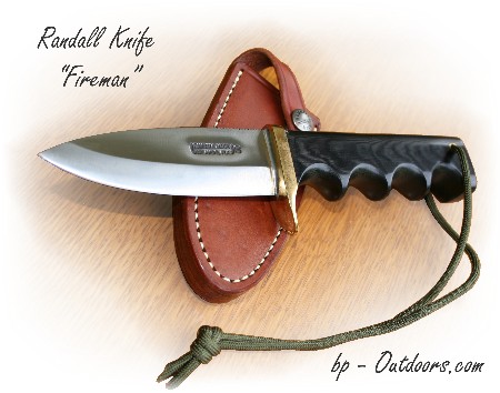 Randall Knife Fireman Special photos and resources for police, firemen, military, tactical, self defense, sporting, outdoorsman and knife collecting.