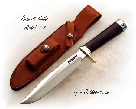 Randall Knife Model 1-7 Ironwood